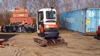 Kubota U20 3V 22 tons minigraver [upl. by Cyprian423]