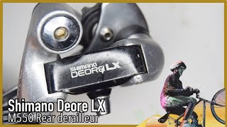 Shimano DEORE LX M550 Rear Derailleur Rebuild service overhaul [upl. by Grube390]