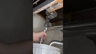 Kitchen Sink Drain Pipe Replacement Metal or Plastic diy plumbing helpingothers plumber [upl. by Ellehcyt]