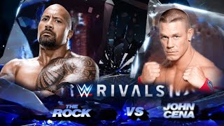 WWE RIVALS JOHN CENA VS THE ROCK [upl. by Eseryt]