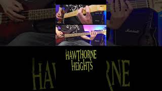 HAWTHORNE HEIGHTS  Ohio is for Lovers  Guitar and Bass Cover [upl. by Jonell]