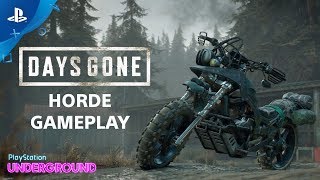 Days Gone  Horde Gameplay  PlayStation Underground [upl. by Uon]