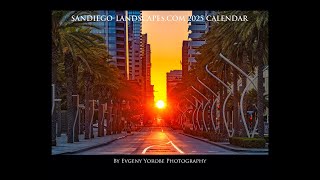 2025 Calendar Of San Diego Landscape Photography [upl. by Avilla]