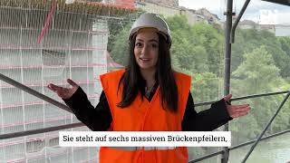 Ein exklusiver Besuch der Zähringerbrücke mit Bauingenieurin Yasmine Madrari [upl. by Choo291]