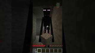 Bullying Scary mobs in MinecraftTheEnderman minecraft scarymobsinminecraft minecraftmeme shorts [upl. by Rexer951]