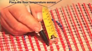 Raychem Quicknet Floor Heating Mat Installation [upl. by Hamish]