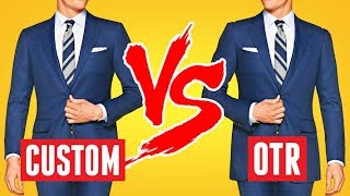 Custom Vs OffTheRack Mens Suits  Which Tailored Suit Is Better  RMRS Style Videos [upl. by Coryden137]