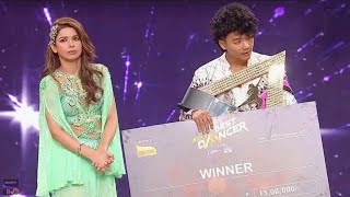 Indias Best Dancer 3 Winner Name  Ibd 3 Winner Announcement  Samarpan Lama  Grand Finale [upl. by Bonita330]