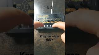 Rating the Korg monotron delay korg [upl. by Cutcliffe]