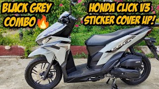 Cover Up Decals For Honda Click 125 V3 Paano Ilagay at San Pwede Mag Order🤔 [upl. by Malvin]