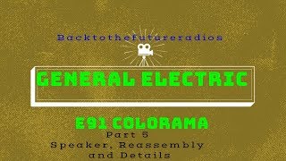 1936 General Electric E91 Colorama Part 6 of 9 Power up Problems and Success [upl. by Clemmie]