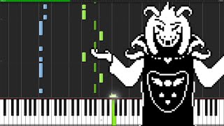 Hopes and Dreams  Undertale Piano Tutorial Synthesia [upl. by Aplihs]