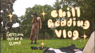 Reading Books with Shocking Twists ✷Reading Vlog✷ writing reviews doodles NYC parks etc [upl. by Chet254]