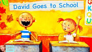 📚 Kids Book Read Aloud DAVID GOES TO SCHOOL by David Shannon [upl. by Asia]