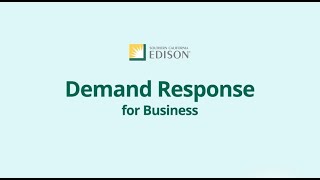 Demand Response for Business [upl. by Ennahteb697]