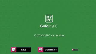 GoToMyPC on a Mac [upl. by Nosiram935]