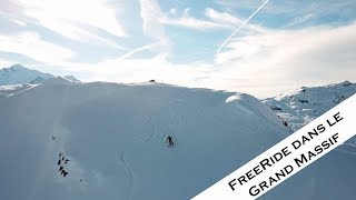 Freeride dans le grand massif  4K [upl. by Irv]