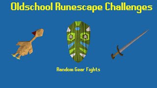 OSRS Challenges Random Gear Fights  Episode 6 [upl. by Dirraj]