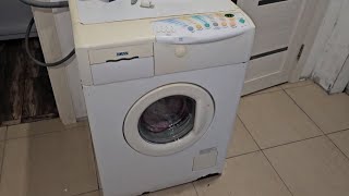 Zanussi WD 1601  Cotton 95°C  extra dry [upl. by Harikahs337]