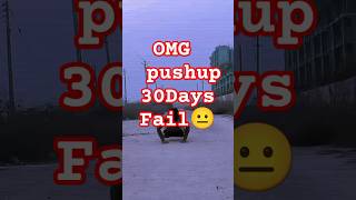 Fail Ooh pushup day failsorryfitness pushupchallenge fail [upl. by Berardo526]