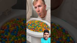 Skittles eating in toilet 🪠🚽😲🤗 [upl. by Elyrehc236]