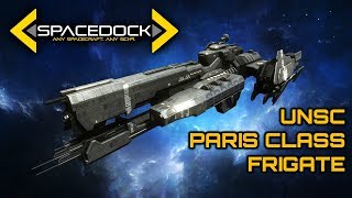 Halo UNSC Paris Class Heavy Frigate  Spacedock [upl. by Pritchard]