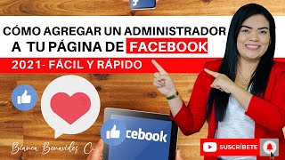 🔥Como AGREGAR un ADMINISTRADOR a UNA PAGINA de FACEBOOK 2023 [upl. by Kcitrap]