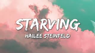 Starving  Hailee Steinfeld Grey ft Zedd Lyrics [upl. by Ahseekat]