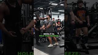 Cable Flys tutorial  How to Maximize Chest Activation on your Cable Flys chest fitnesstips [upl. by Ellennahc]