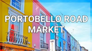 PORTOBELLO ROAD MARKET LONDON 2023 [upl. by Dolphin]