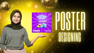 How to create poster in photoshop  photoshop tutorial  super sale poster design in photoshop fyp [upl. by Alena]