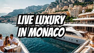 LIVE Like a Millionaire in MONACO [upl. by Mair]