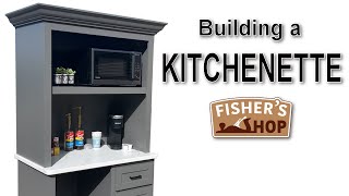 Woodworking Building A Kitchenette [upl. by Parker272]