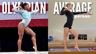 I Did an Olympic Gymnasts Training for a Week INSANE [upl. by Jonette]