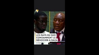 LES PAYS DU SUD CONDAMNENT LE GÉNOCIDE À GAZA [upl. by Trah]