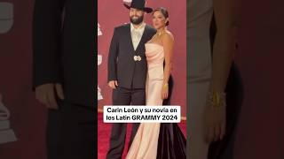 Carin Leon y su novia en latín Grammy carinleon shorts short mexico mexicano grammy [upl. by Esyle]