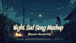 Night sad songs for sleeping broken heart  slowed  reverb mix  lofi hindi bollywood song [upl. by Aramenta]