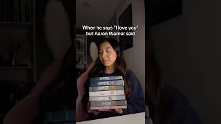 🫠booktube aaronwarner booktok books fyp book bookrecommendations bookish fypp booklover [upl. by Bartie]