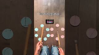 Advanced Drum Challenge  67 Polyrhythm 😳 [upl. by Fiona]