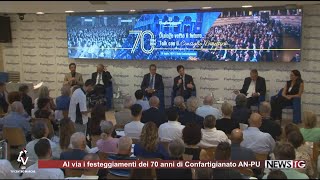 Al via i festeggiamenti dei 70 anni di Confartigianato [upl. by Weiser]