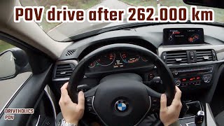 2013 BMW F31 320d xDrive Touring POV test drive  commute to work  0100kmh [upl. by Yale]