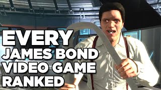 Every James Bond Video Game Ranked Worst To Best [upl. by Early96]