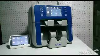 Lidix two pocket banknote counting machine [upl. by Swain]