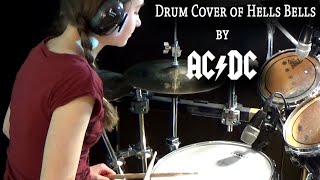 Hells Bells ACDC drum cover by Sina [upl. by Avram]