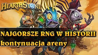 NAJGORSZE RNG W HISTORII  SHAMAN  kontynuacja areny  Hearthstone Arena [upl. by Rothenberg]