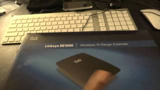 Linksys RE1000 WirelessN Range Extender Review [upl. by Bary590]