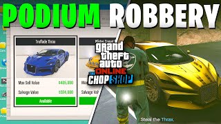 The Podium Robbery  All Missions GTA Online Chop Shop DLC [upl. by Ahsal]