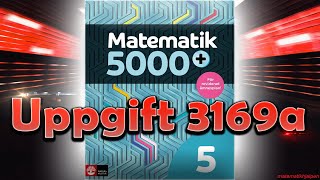 Matematik 5000 5 Uppgift 3169a [upl. by Liauqram]