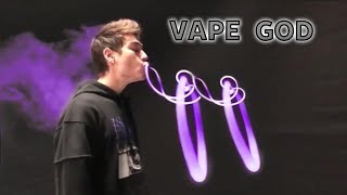 VAPE GOD  AUSTIN LAWRENCE  VAPE TRICKS COMPILATION  LIGMA ARMY [upl. by Lidaa824]