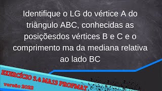 MA13 Cap3 exercício 34 versão 2022 mestrado profmat [upl. by Ardnasal]